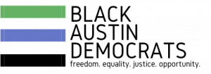 Black Austin Dems Logo